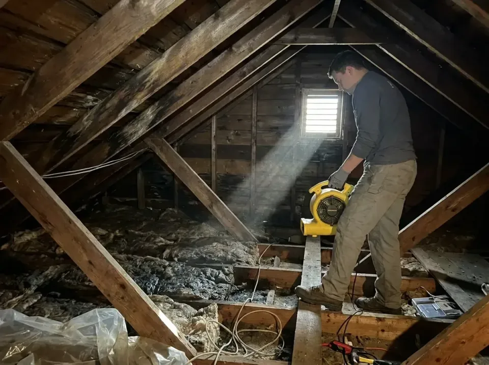 attic-water-damage-drying-proc-007 — frequently asked questions, Emergency Water Extraction & 24/7 Flood Response in Lake Os…